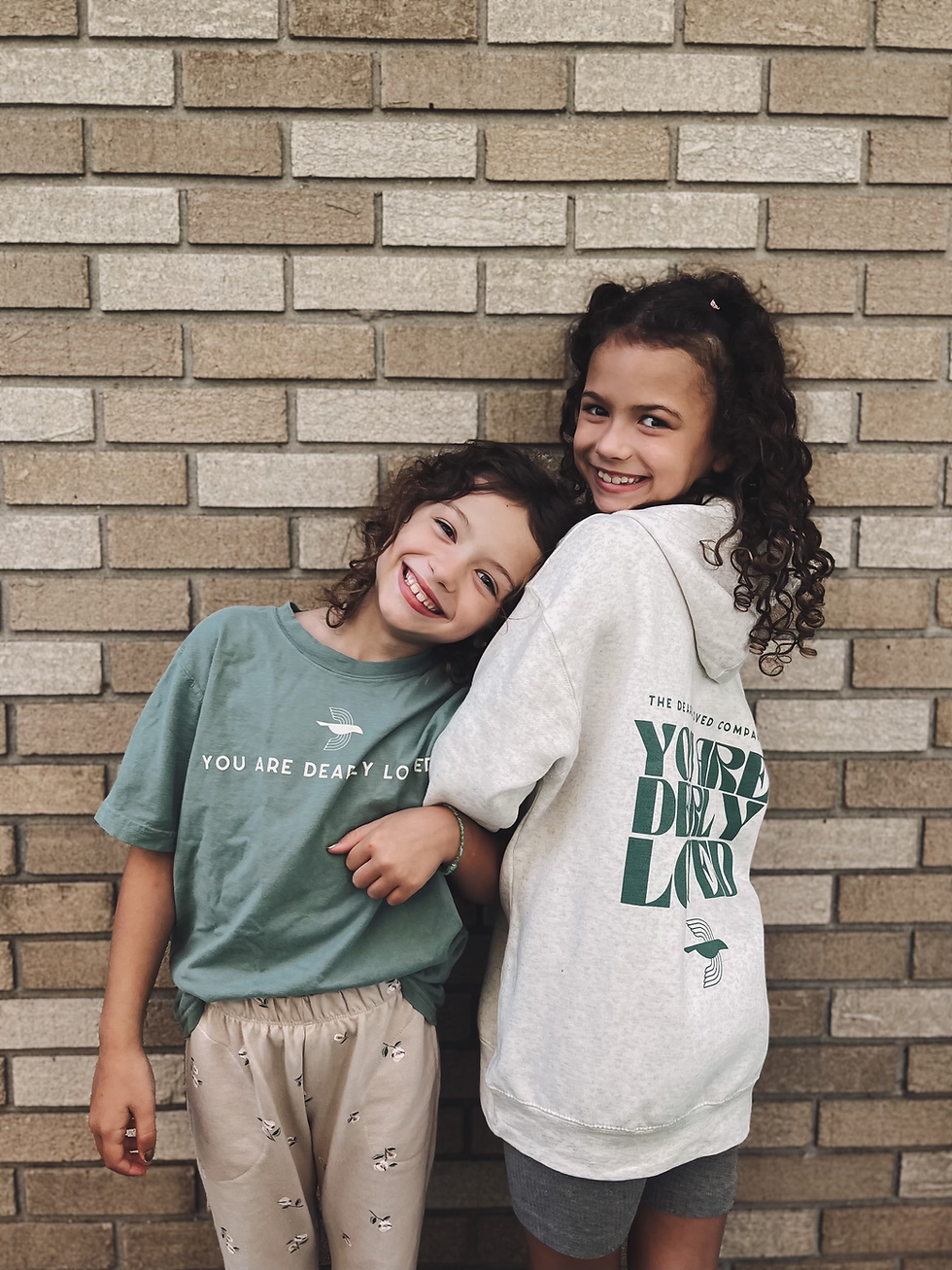 Thumbnail: Heavyweight Youth Tee - You Are Dearly Loved