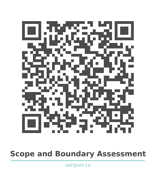 Veriport QR - Scope and Boundary Assessment labelled 08092026.png