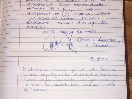 Algunos lindos mensajes !!!