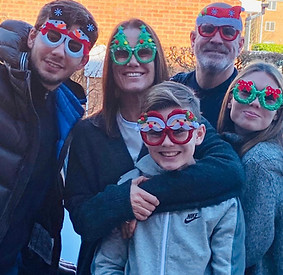 Emma with family