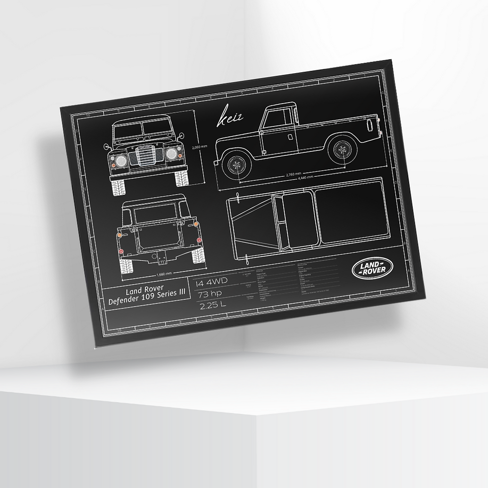 Thumbnail: 50cm x 70cm custom poster frame