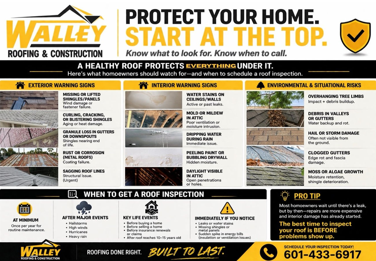 Storm Damage Roof Diagram