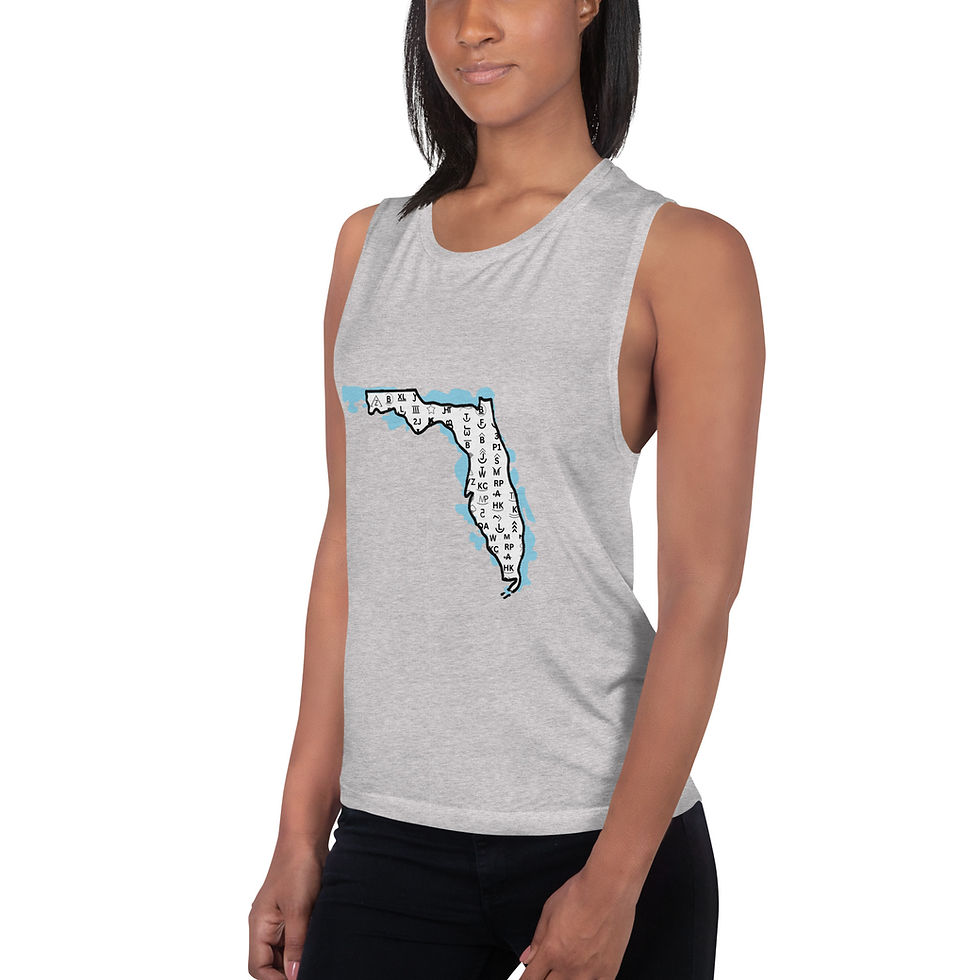 Thumbnail: FL Brand Ladies’ Muscle Tank