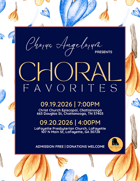 Choral Favorites 2026