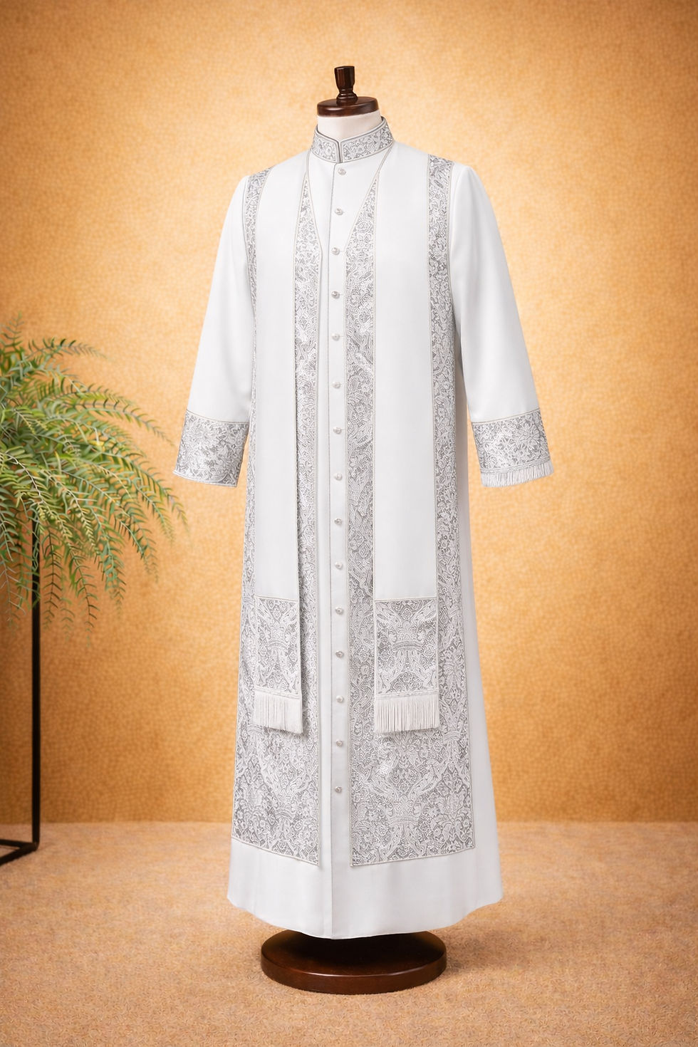 Thumbnail: 1170-Single Breast Cassock (chimere & stole optional)