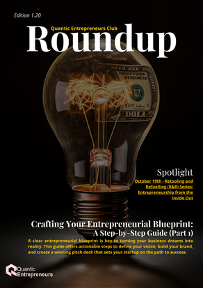 1.20 Crafting Your Entrepreneurial Blueprint: A Step-by-Step Guide (Part 1)