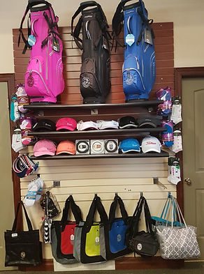 Equipment available in the Golf Shop at Kingsville Golf