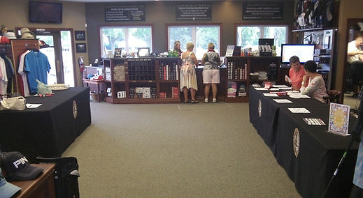 Tournament Registration in the Pro Shop at Kingsville Golf