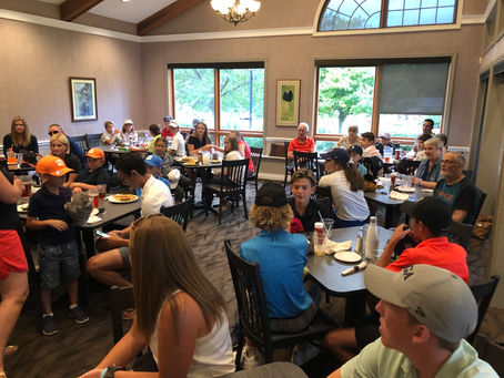 JR. LEAGUE DINNER IS REALLY GOOD !!