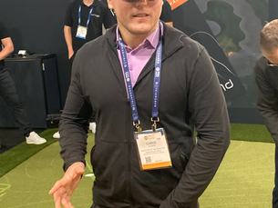 CHRIS is testing the PUTT VIEW training tool.