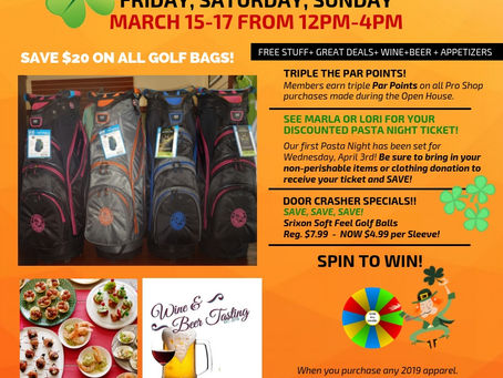 Our Open House This Weekend Has Lot's Going On