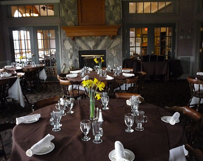 Clubhouse set for function at Kingsville Golf