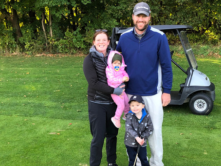 NEVER TOO YOUNG TO PLAY GOLF !!