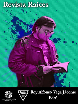 Dos poemas de Roy Alfonso Vega Jácome