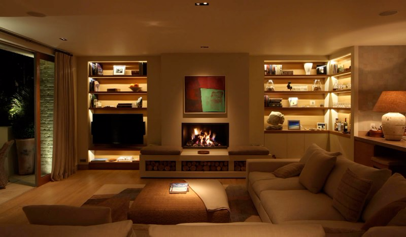 LED strip lighting install
