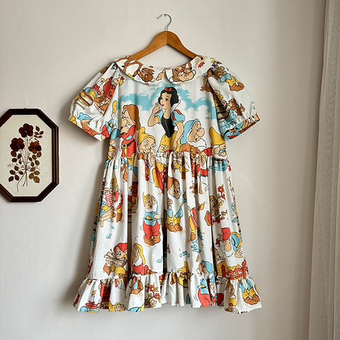 snow white cotton dress Charlotte Eli