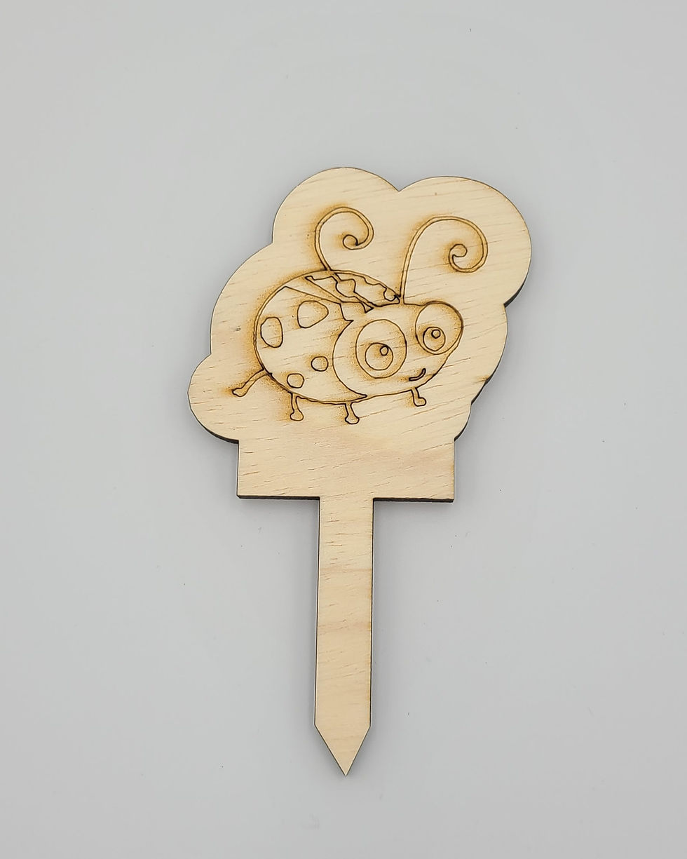 Thumbnail: Custom Garden Stakes, Set of 3