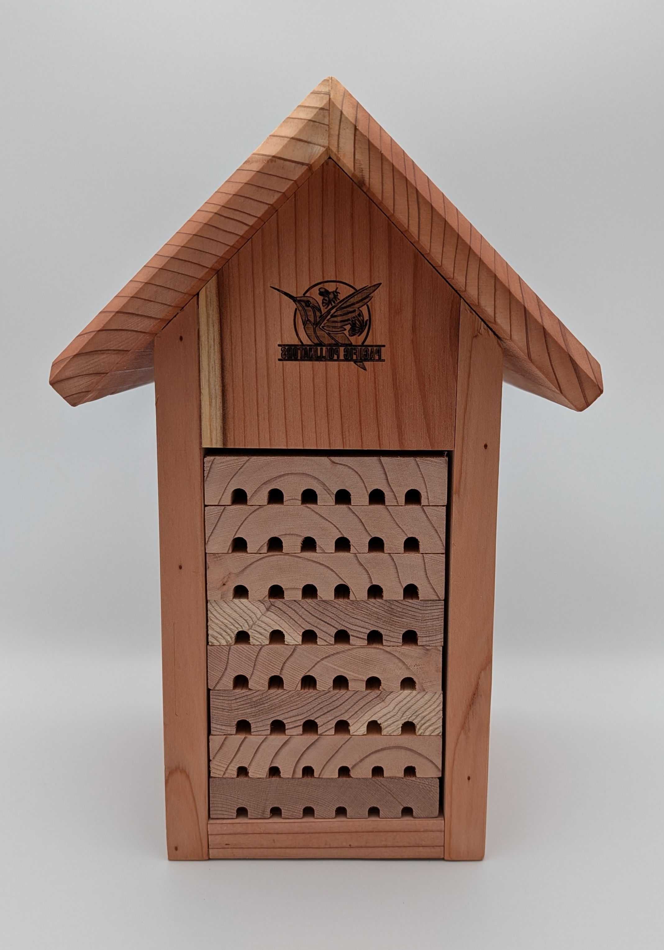 Redwood Mason Bee Barn House - Large