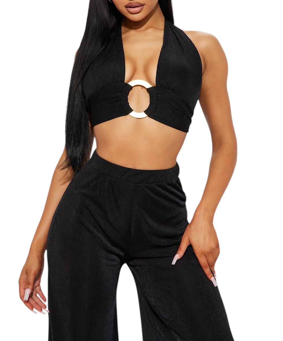 Miniature : Locked In Pant Set - Black