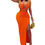 Miniature : DanceFloor Diva maxi dress - Orange 