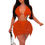 Miniature : Busy At The Beach Short set 2 pieces - Orange