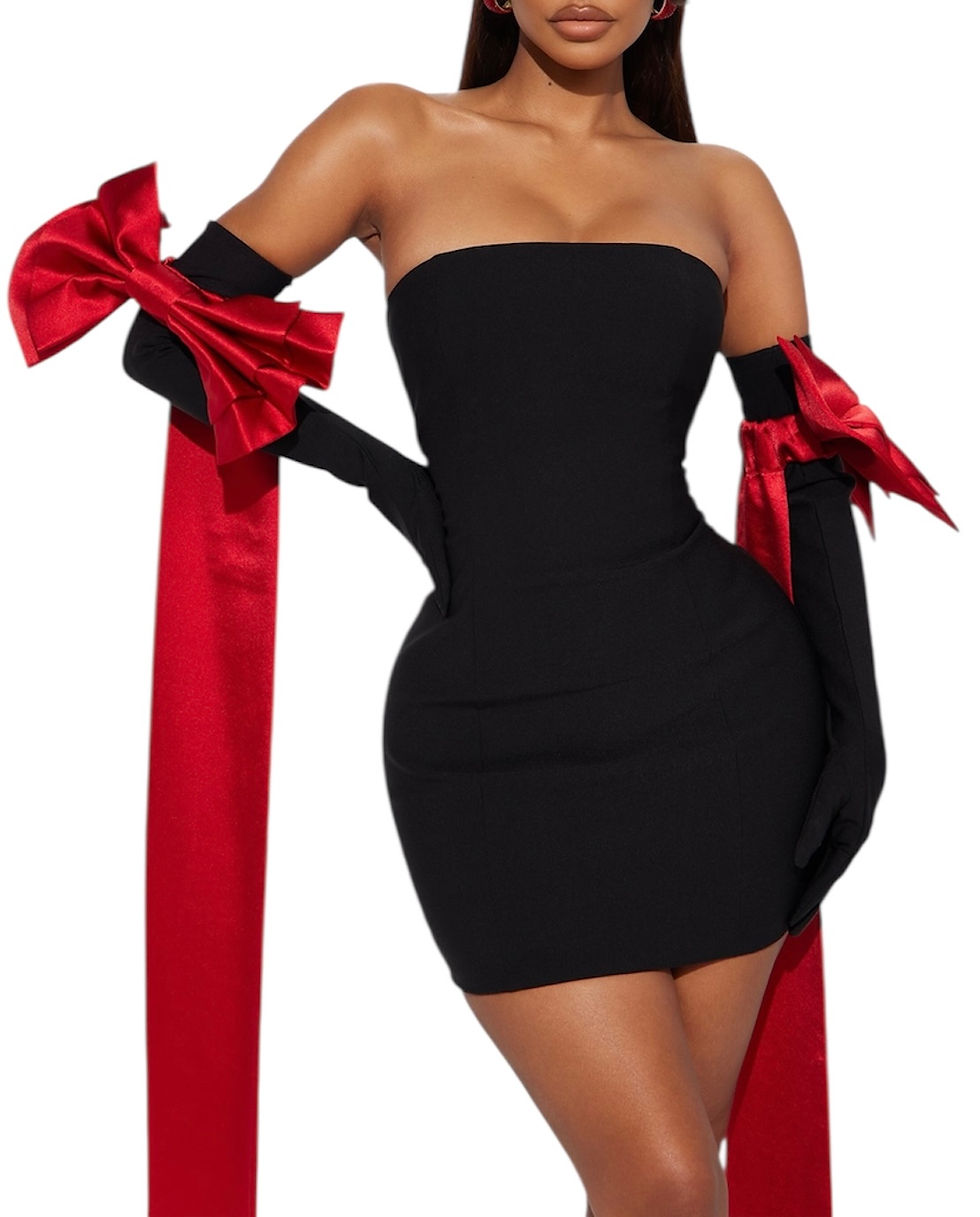 Miniature : Bougee Dinners Mini Dress - Black