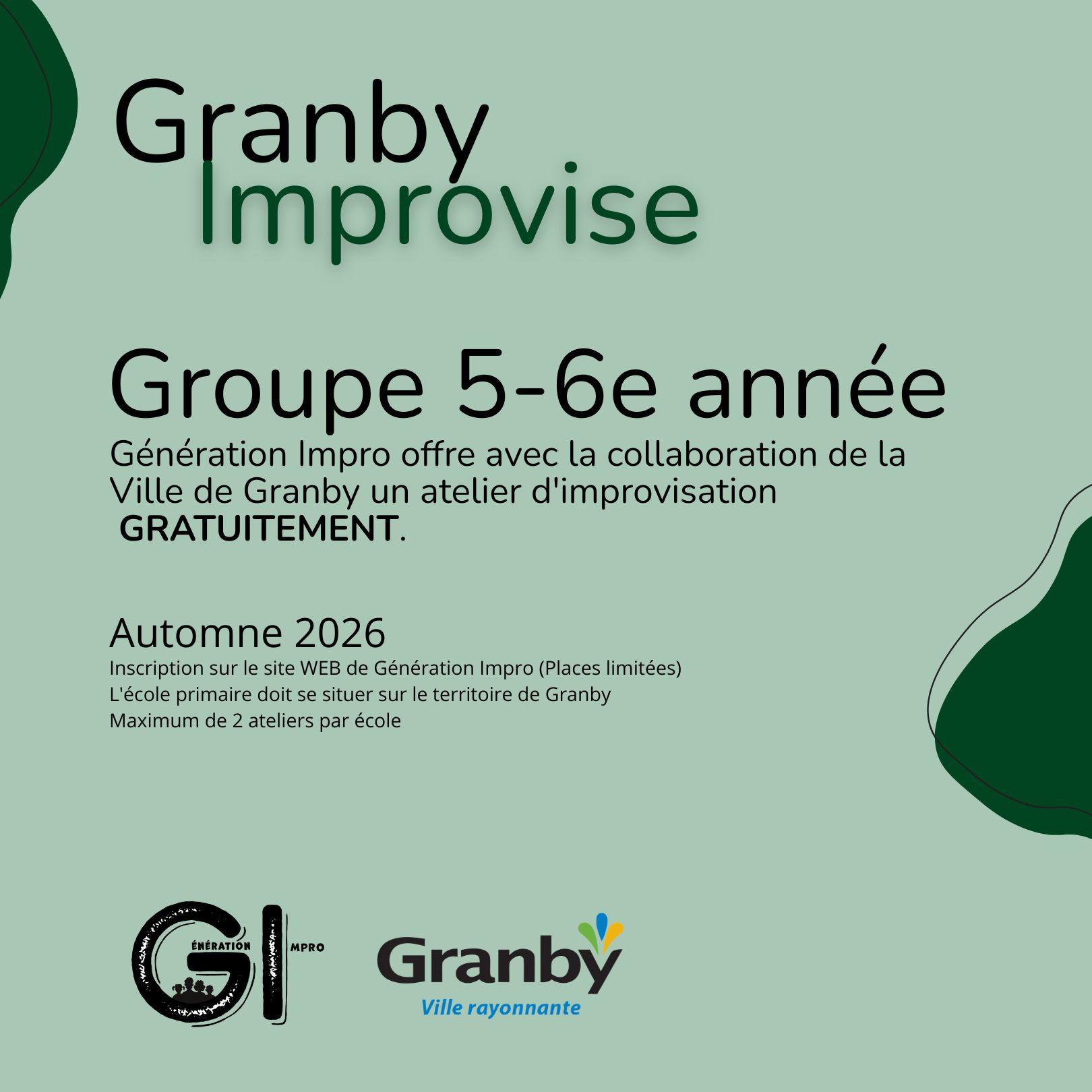 Inscrivez gratuitement votre école primaire!