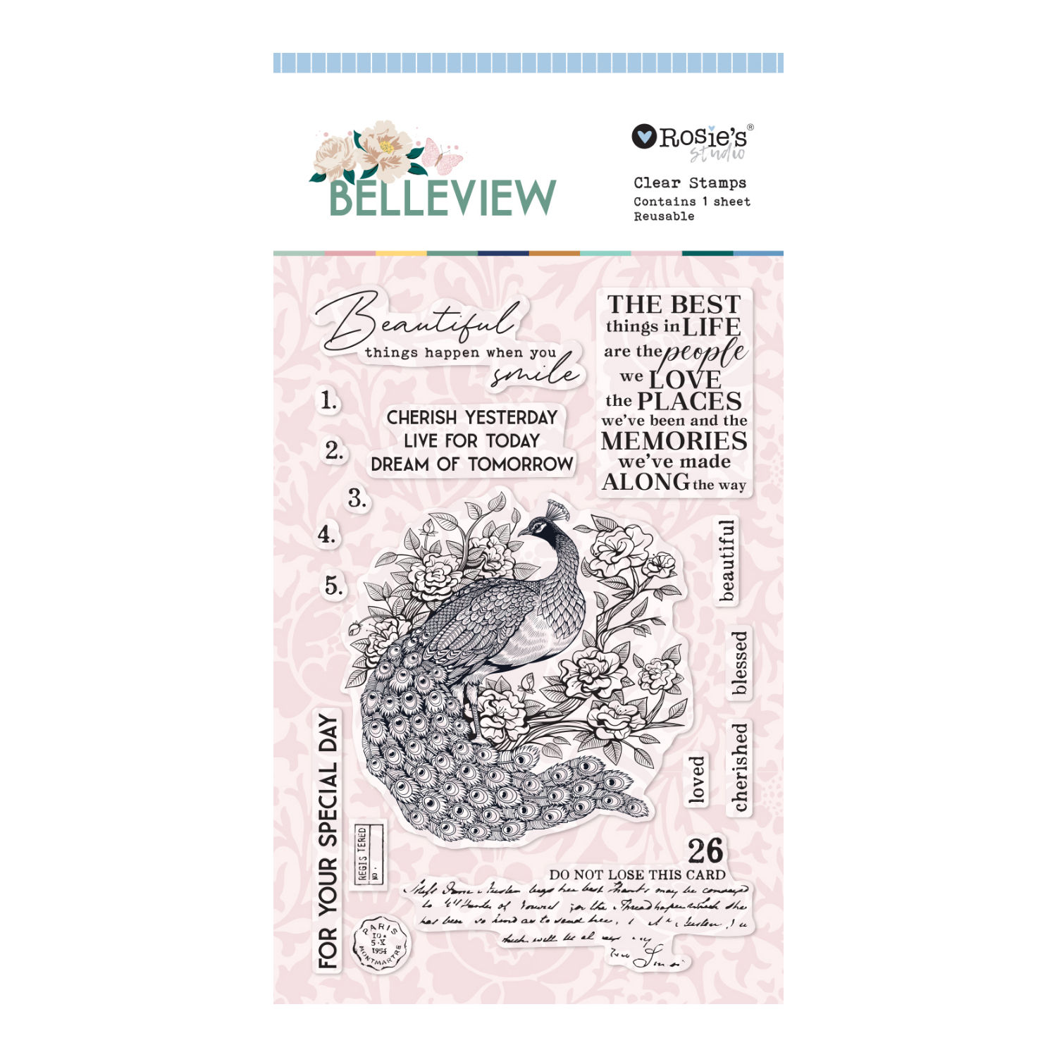 Belleview Clear Stamps