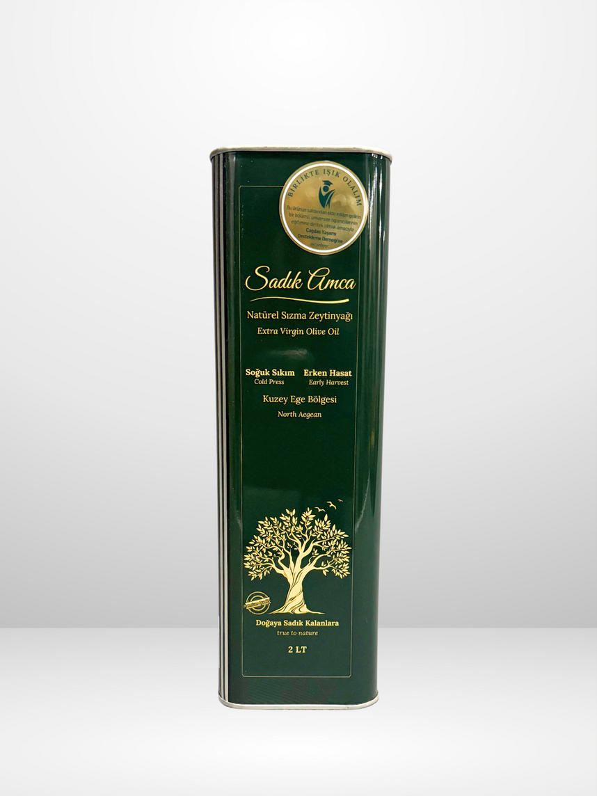 2 Lt özel tasarım teneke