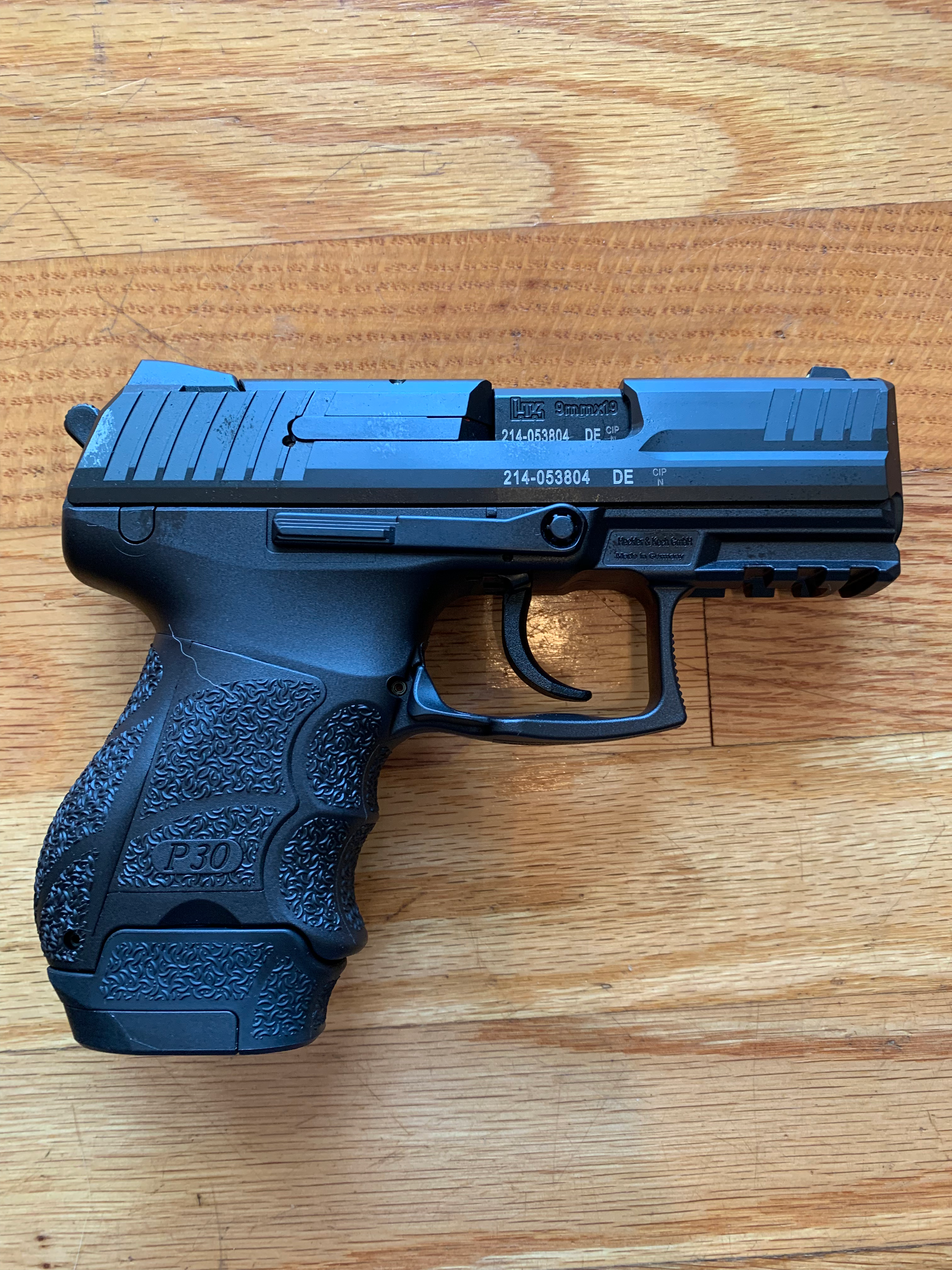 Heckler and Koch HK p30sk vs 9mm
