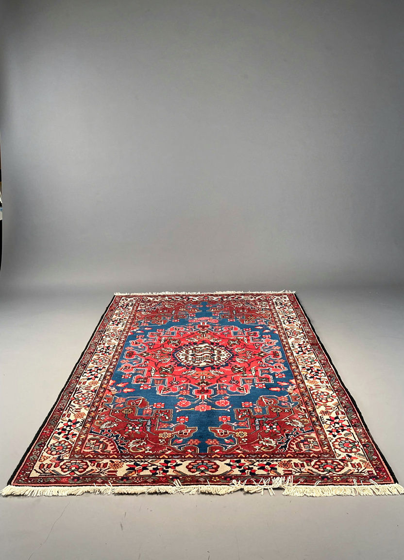 Antique Tafresh Persian Rug 6'7" x 4'5" | Hand-Knotted Wool Oriental Area Rug