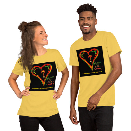 Where is Jah Love Unisex T-Shirt | bionicroots