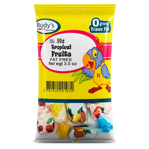 Tropical Fruit Hard Candy Rudy's Confections