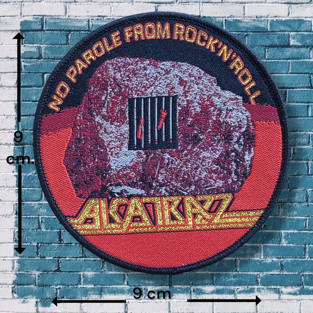 ALCATRAZZ - No Parole For Rock n' Roll WOVEN PATCH