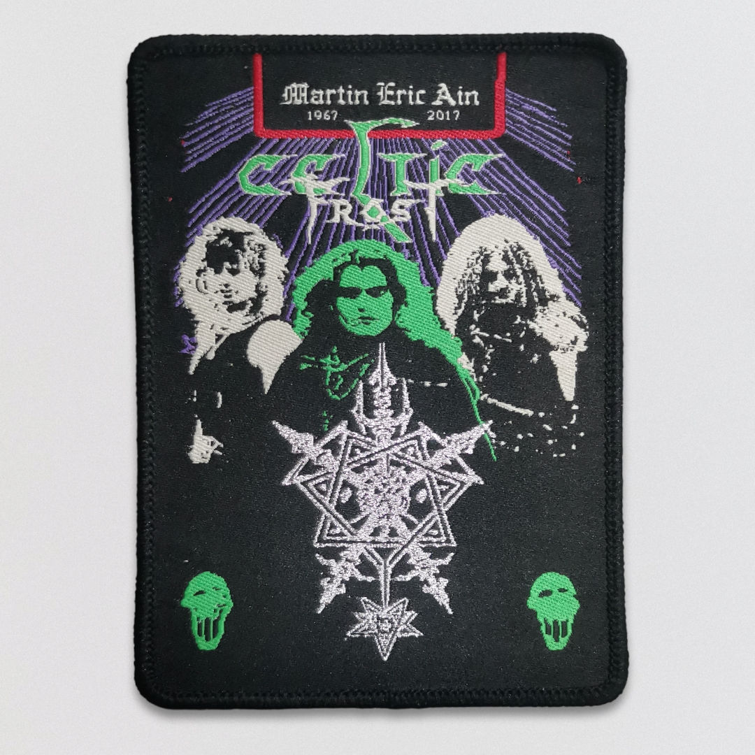 CELTIC FROST - Martin, Eric, Ain WOVEN PATCH 