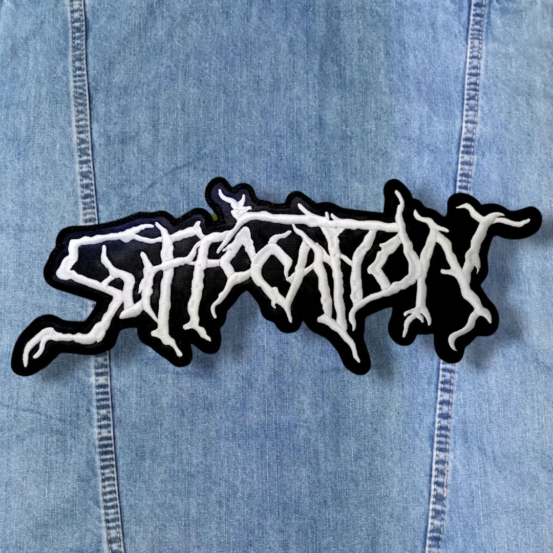 SUFFOCATION - Logo EMBROIDERED BACKPATCH