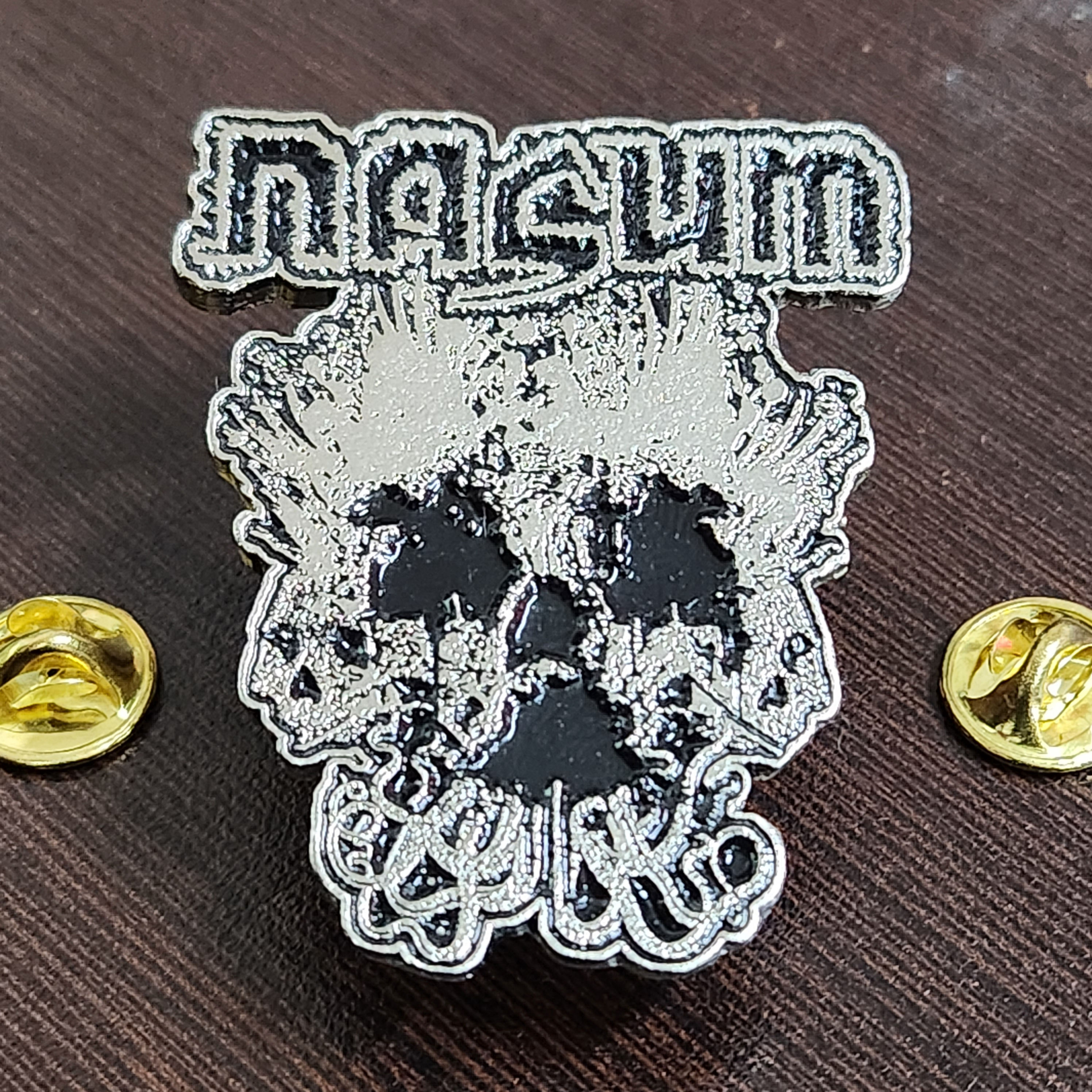 NASUM - Logo (Skull) METAL PIN