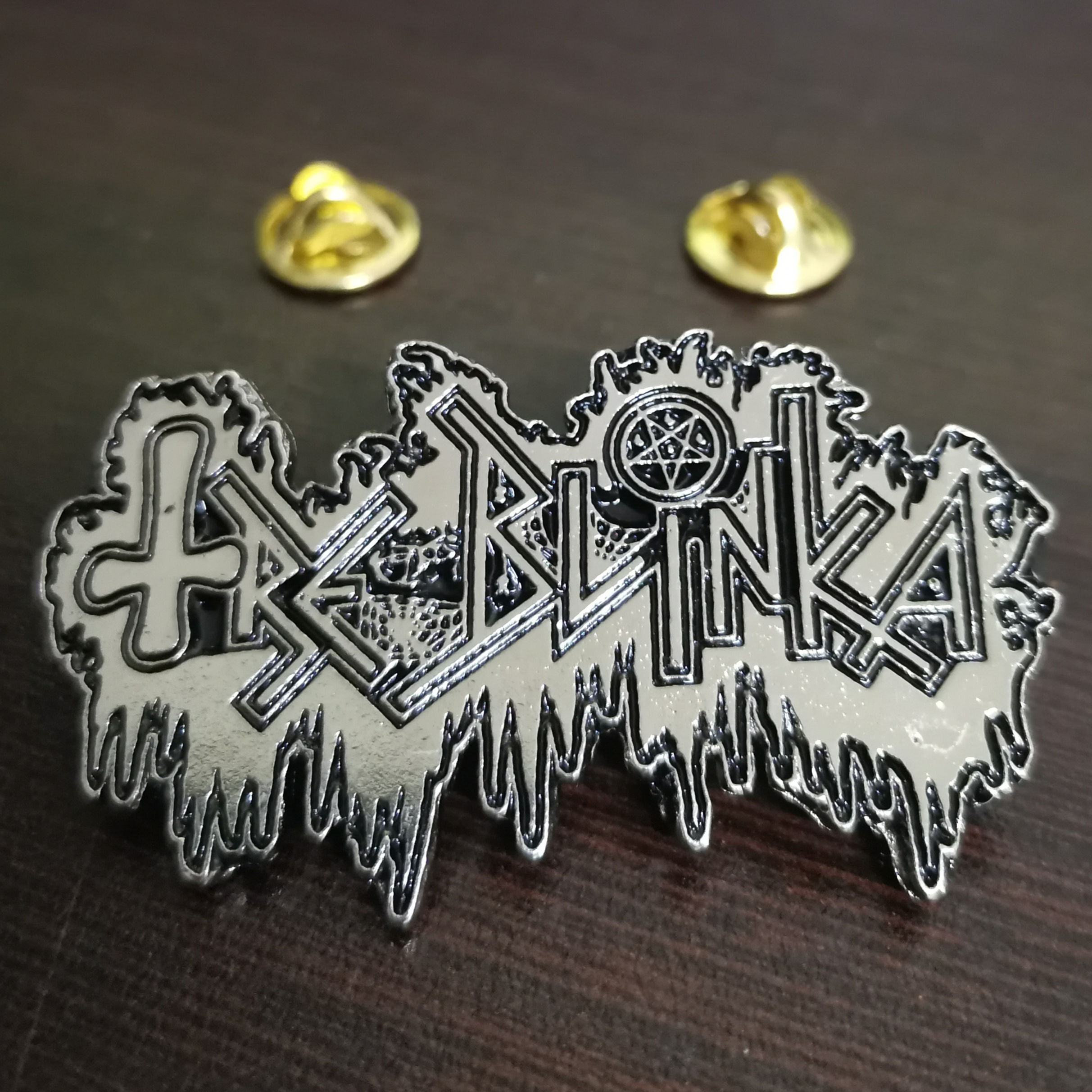 TREBLINKA - Demo Logo METAL PIN