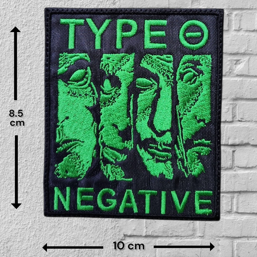 TYPE O NEGATIVE- Faces EMBROIDERED PATCH