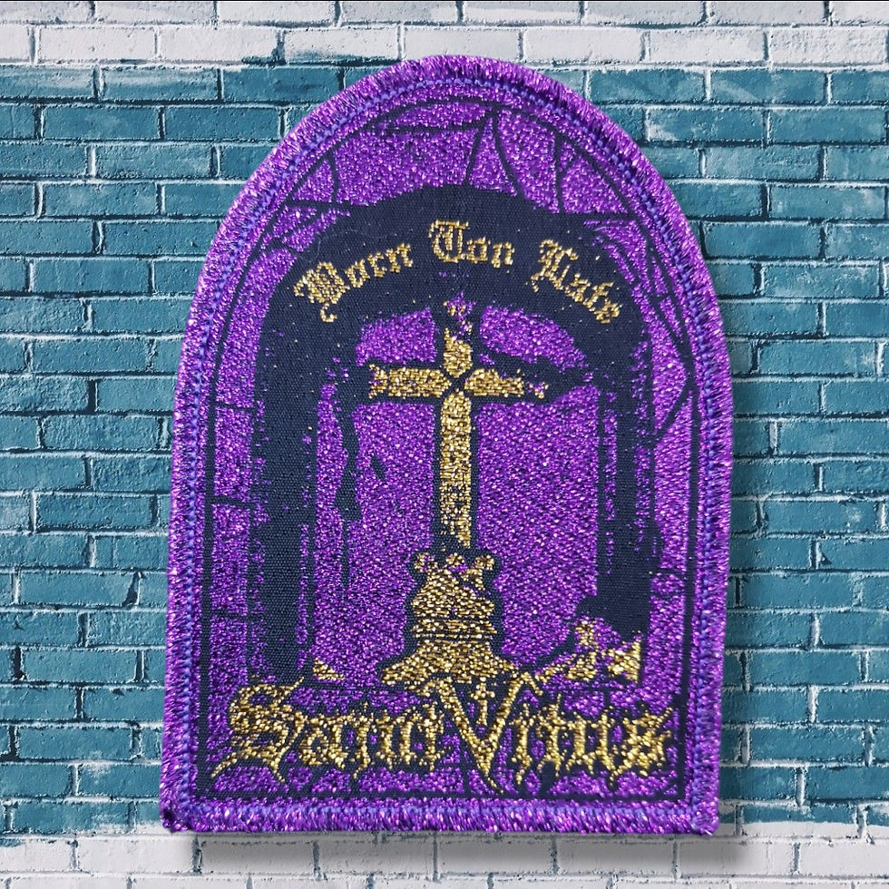 Thumbnail: SAINT VITUS - Born To Late WOVEN PATCH