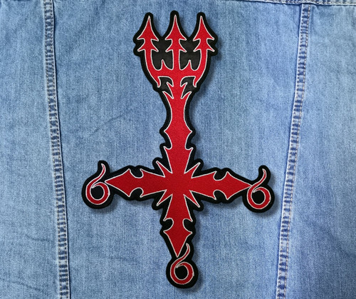 DISSECTION - Symbol EMBROIDERED BACK PATCH | black-wings