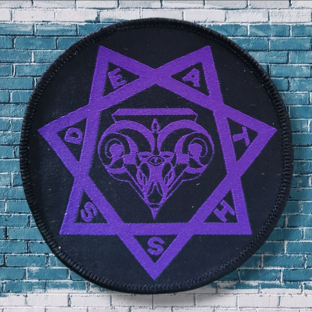 DEATH SS - Goat Logo WOVEN PATCH