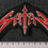 Thumbnail: SATAN - Logo ( silver- white/Red- grey/red) EMBROIDERED PATCH