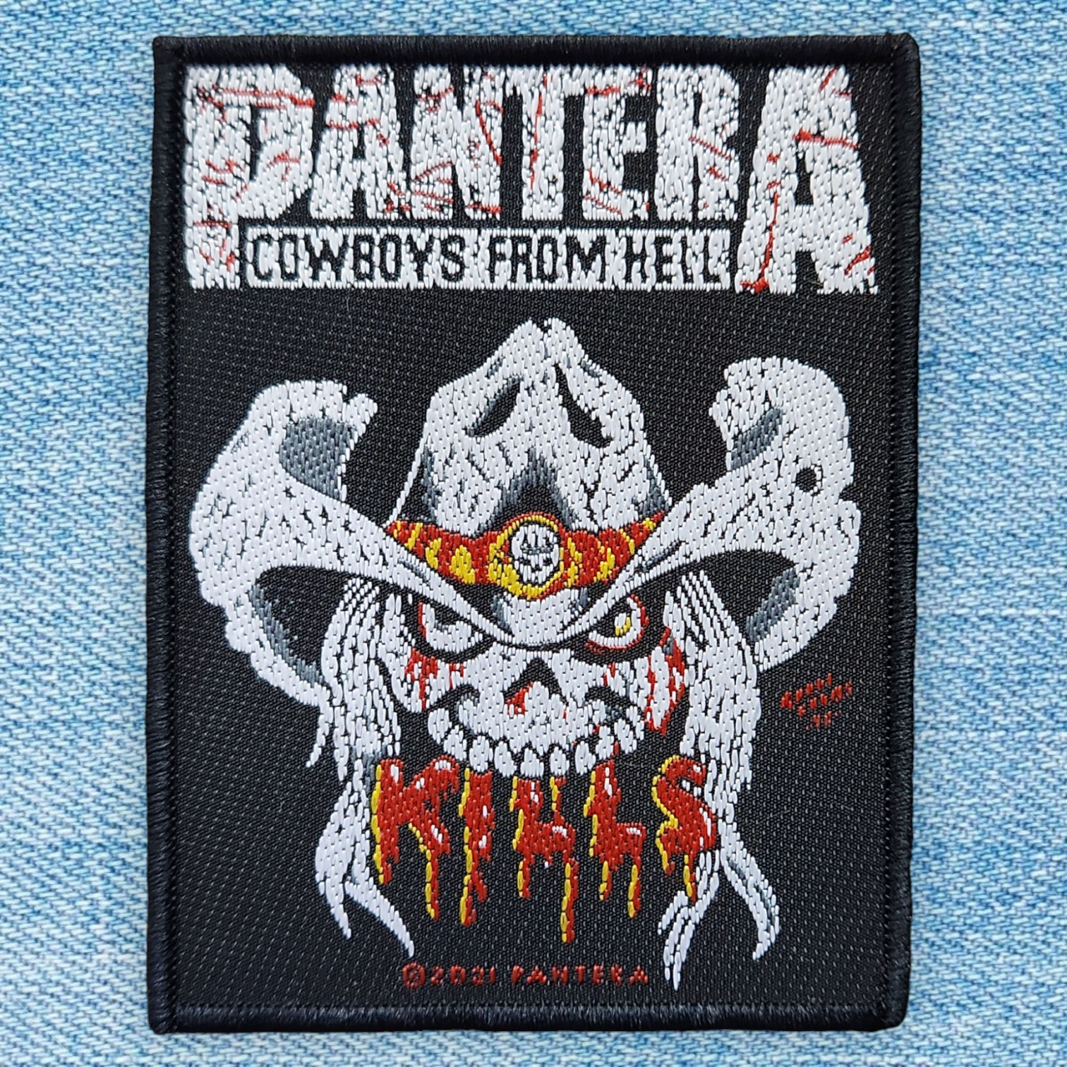 PANTERA - Kills WOVEN PATCH