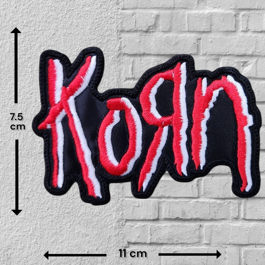 KORN - Logo EMBROIDERED PATCH