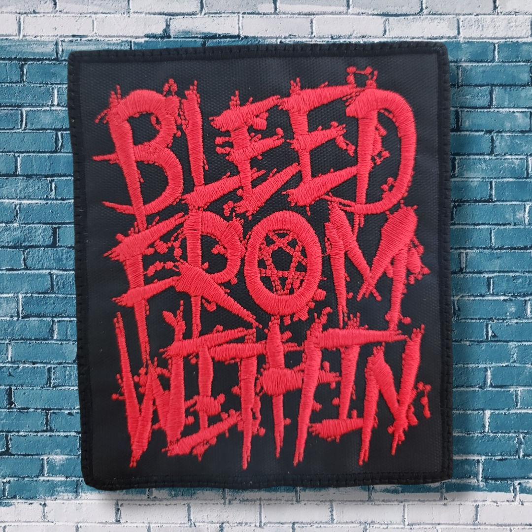 BLEED FROM WITHIN - Logo EMBROIDERED PATCH