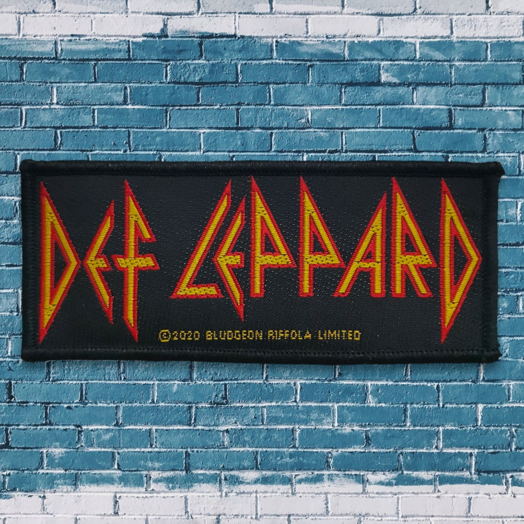 DEF LEPPARD - Logo  PARCHE WOVEN