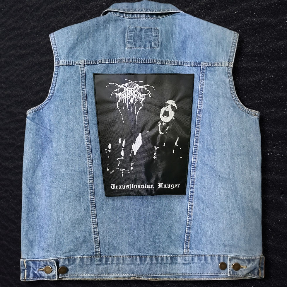 Thumbnail: DARKTHRONE - Transilvanian  Hunger Back Patch