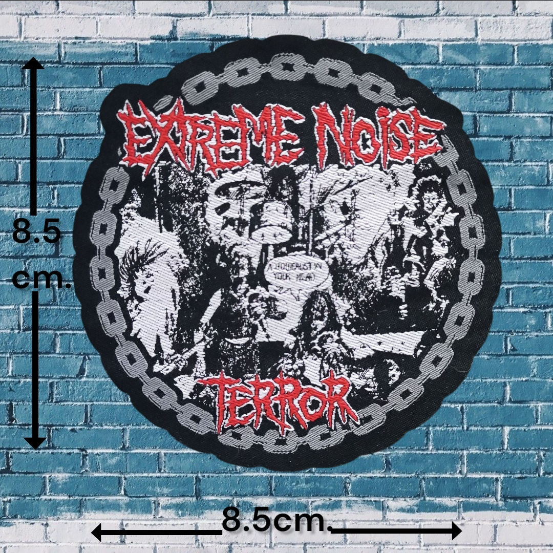 EXTREME NOISE TERROR - A Holocaust ....WOVEN PATCH