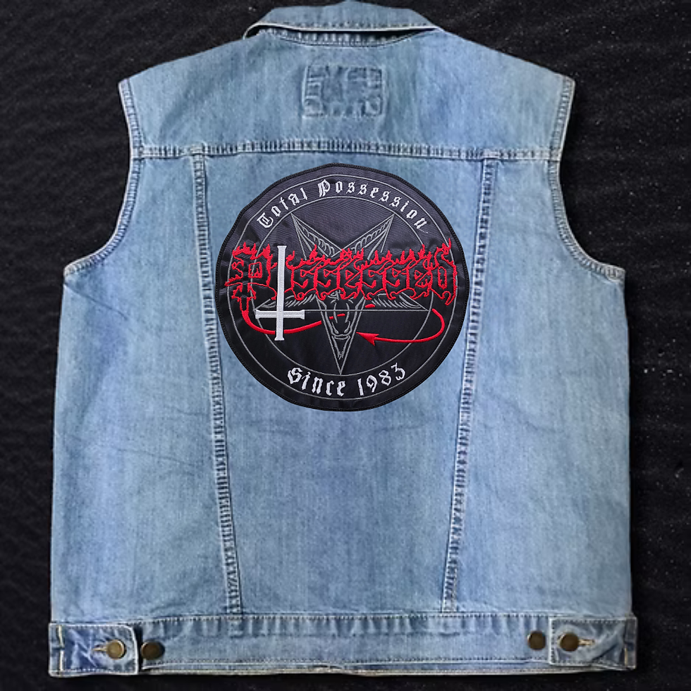 Thumbnail: POSSESSED - Total Possession EMBROIDERED BACK PATCH